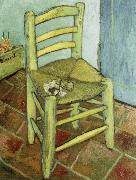 Vincent Van Gogh stolen och pipan painting